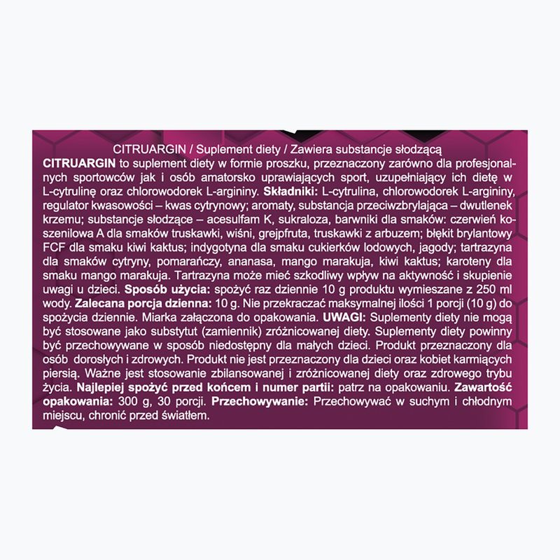Cytrulina Real Pharm Cytrulina + Arginina 300 g lemon 2