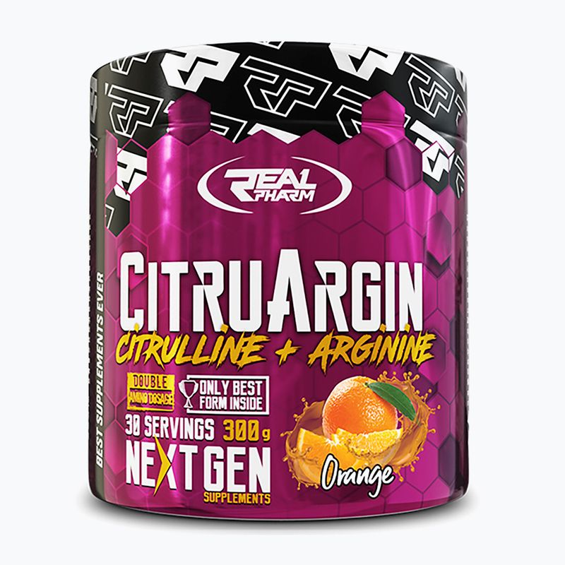Cytrulina Real Pharm Cytrulina + Arginina 300 g orange