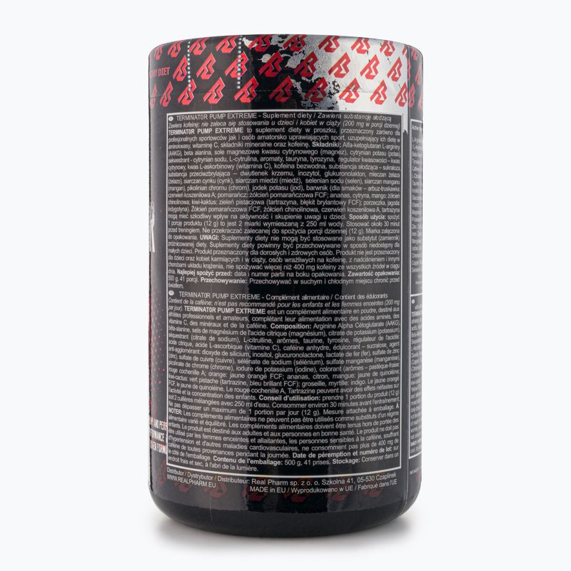 Przedtreningówka Real Pharm Terminator Black Currant 3