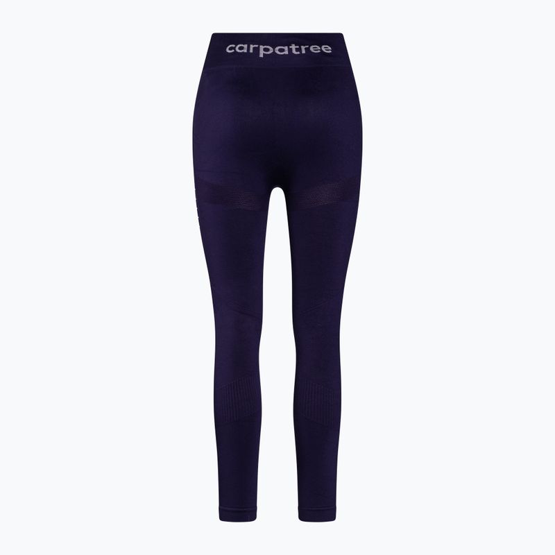 Legginsy damskie Carpatree Phase Seamless royal purple 2