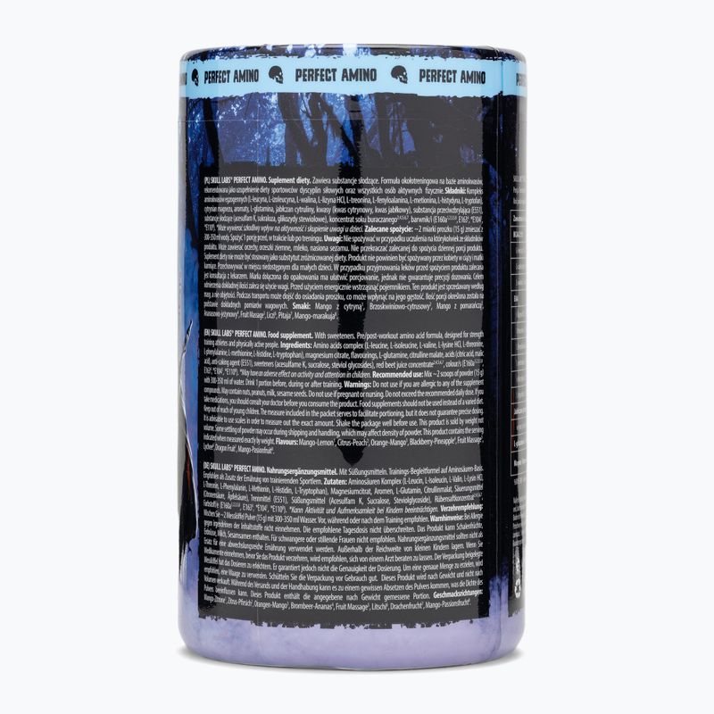 Aminokwasy Fitness Authority Skull Labs Perfect Amino 450 g blackberry/ pineapple 3