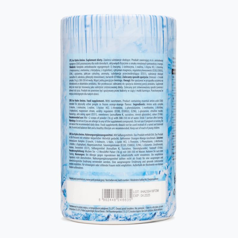 Aminokwasy Fitness Authority Fa Ice Hydro Amino 480 g orange/mango 3