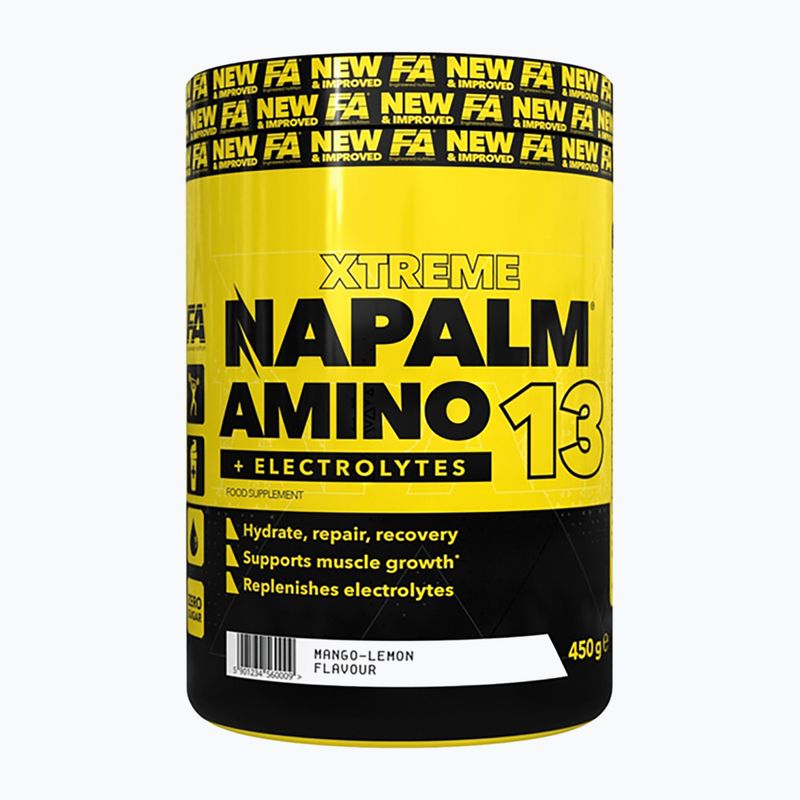 Aminokwasy Fitness Authority Napalm Amino13 450 g lychee