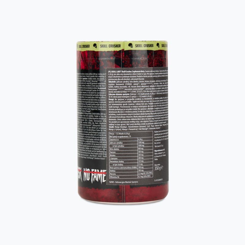 Przedtreningówka Fitness Authority Skull Crusher 350 g sour watermelon 2