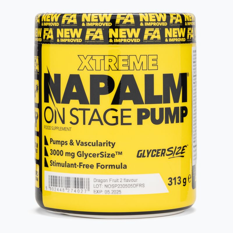 Przedtreningówka Fitness Authority Napalm On Stage Pump 313 g dragon fruit