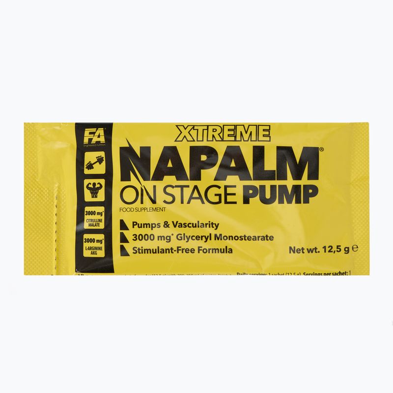 Przedtreningówka Fitness Authority Napalm On Stage Pump 12,5 g mango/lemon