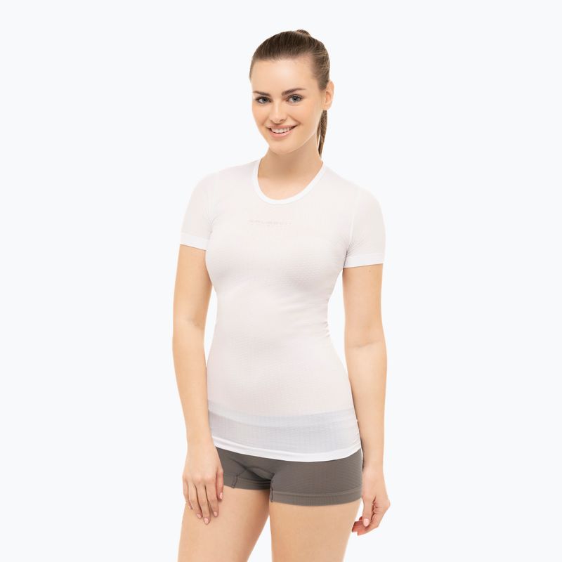 Koszulka termoaktywna Brubeck Base Layer 3D biały 3