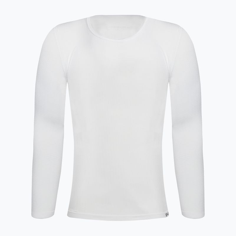 Bluza termoaktywna Brubeck Base Layer 3D biały 3