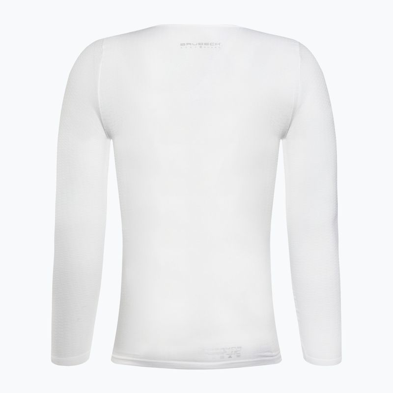 Bluza termoaktywna Brubeck Base Layer 3D biały 4