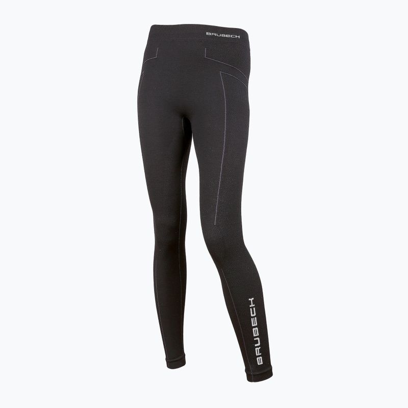 Spodnie termoaktywne damskie Brubeck Extreme Wool czarny