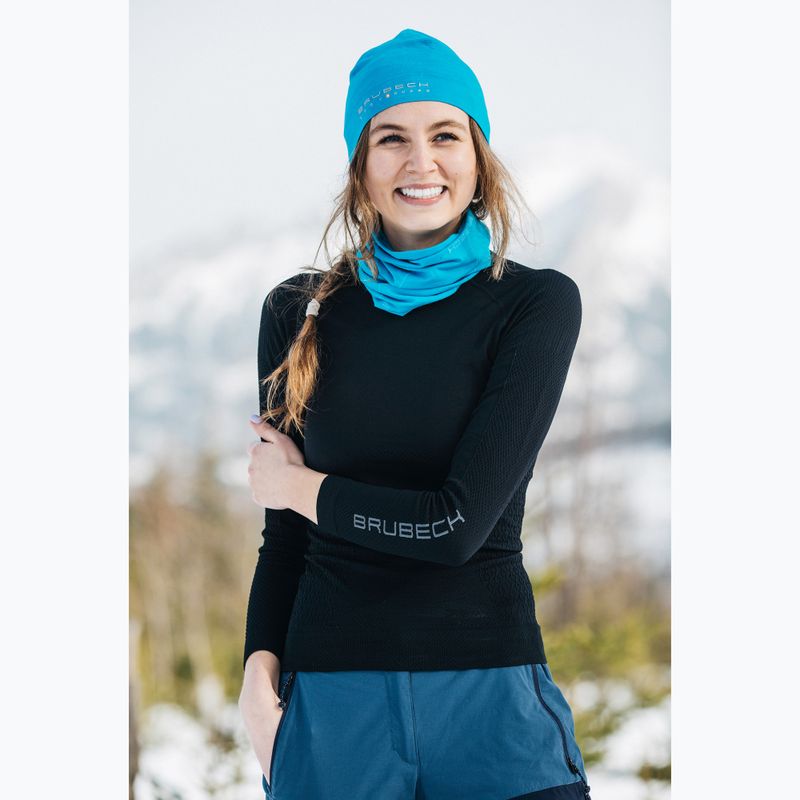 Longsleeve termoaktywny damski Brubeck Extreme Wool czarny 9