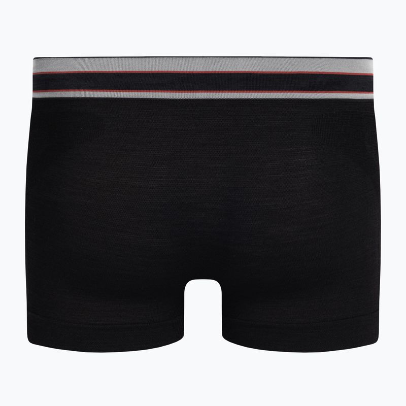 Bokserki termoaktywne męskie Brubeck Active Wool czarny 2