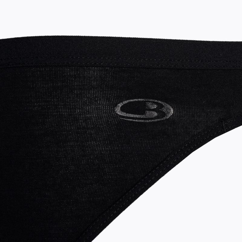 Majtki termoaktywne damskie Brubeck Hipster Comfort Cotton czarny 3