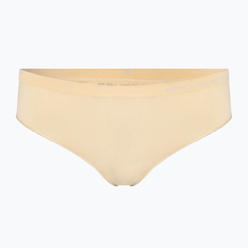 Majtki termoaktywne damskie Brubeck HI00043A Hipster Comfort Cotton beżowe