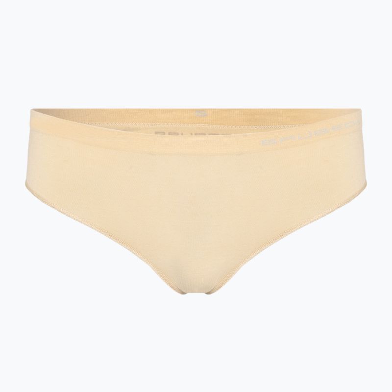 Majtki termoaktywne damskie Brubeck Hipster Comfort Cotton beżowy