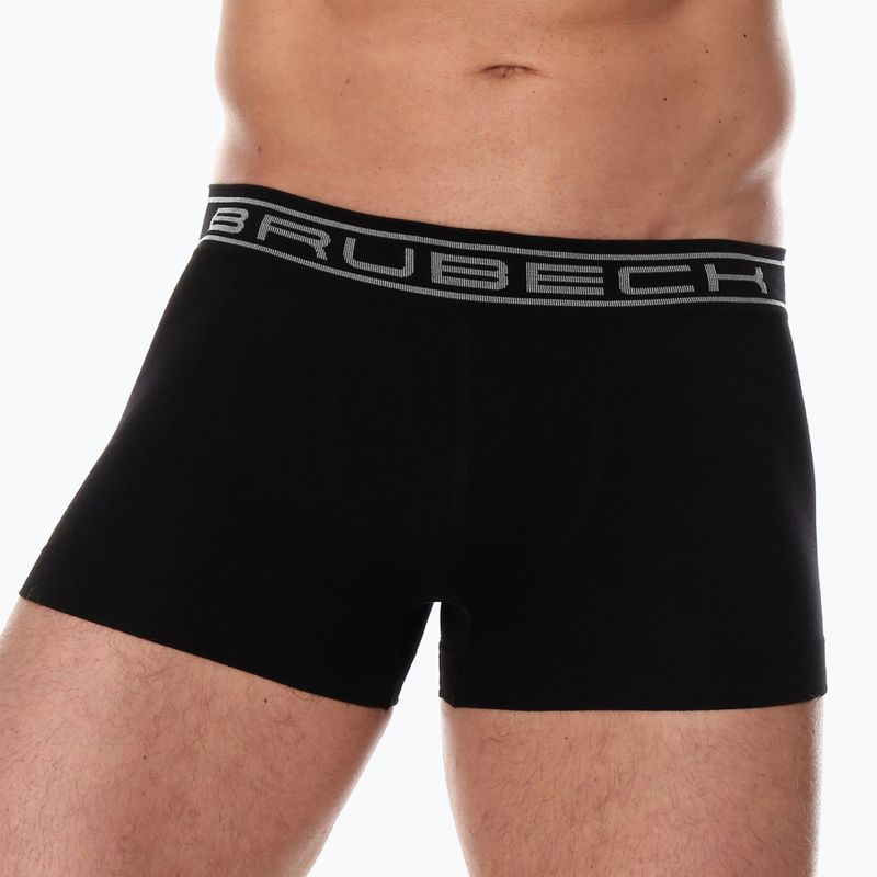 Bokserki termoaktywne męskie Brubeck Comfort Cotton czarny 5