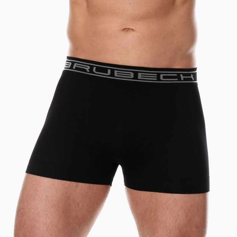 Bokserki termoaktywne męskie Brubeck Comfort Cotton 2023 czarny 4