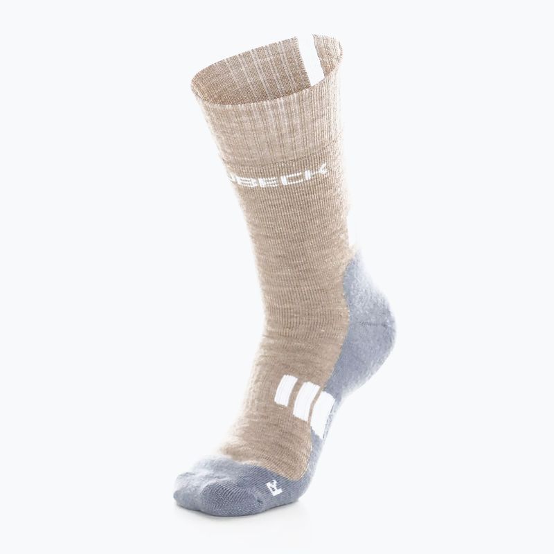 Skarpety damskie Brubeck Trekking Light brązowy/szary 5