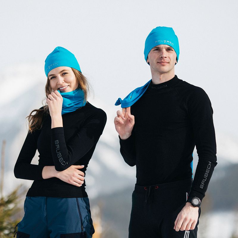 Bluza termoaktywna męska Brubeck Extreme Thermo czarny 4