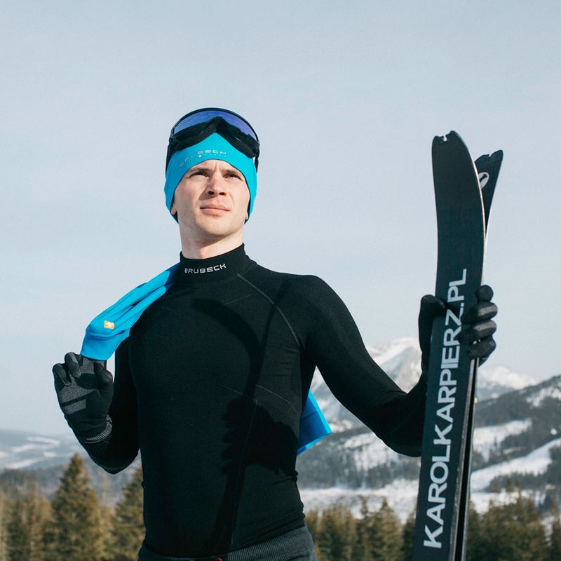 Longsleeve termoaktywny męska Brubeck Extreme Thermo czarny 6