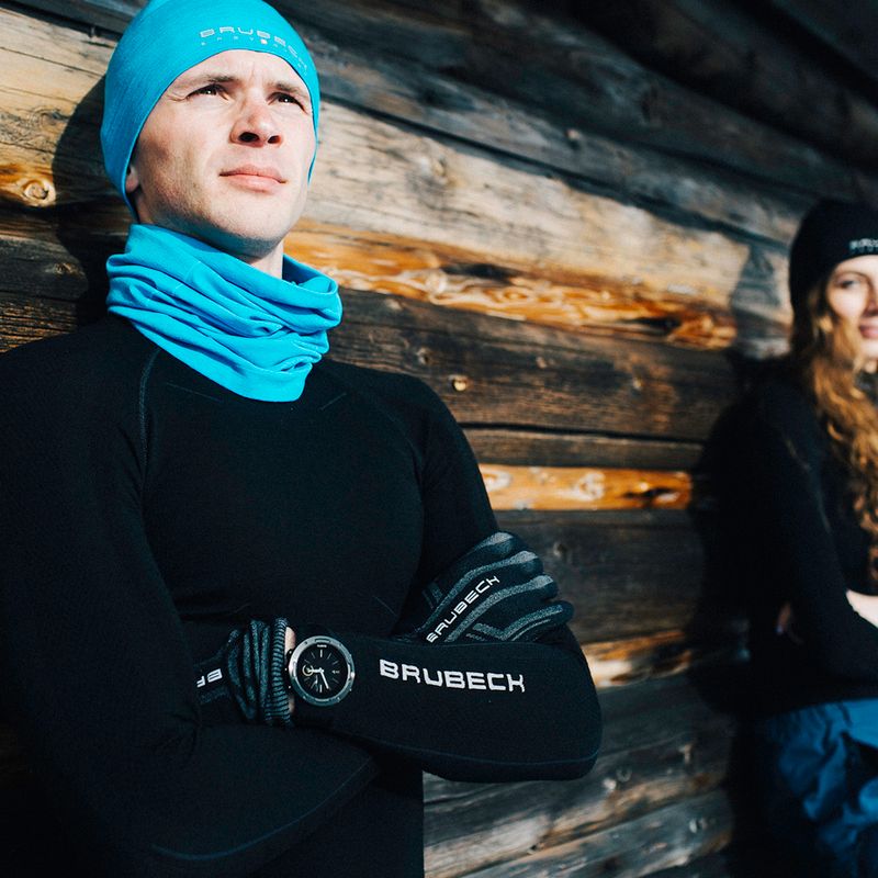 Bluza termoaktywna męska Brubeck Extreme Thermo czarny 7