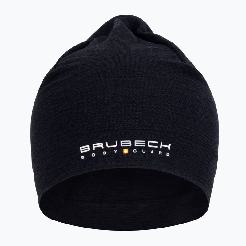 Czapka termoaktywna Brubeck Merino Wool czarny 2
