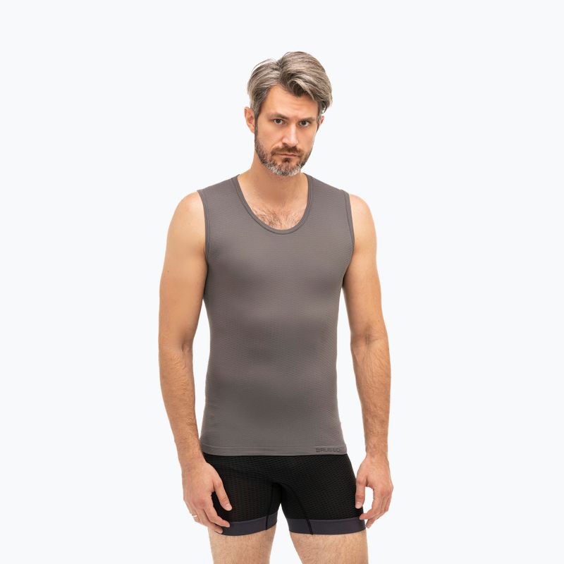 Koszulka termoaktywna Brubeck Base Layer szary 2