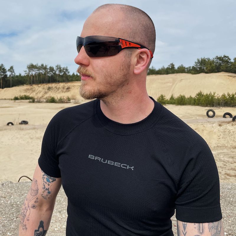 Koszulka termoaktywna męska Brubeck 3D Pro czarny 2
