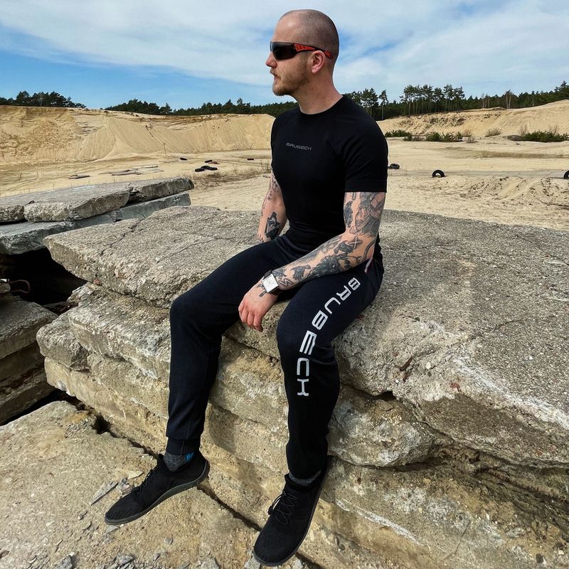 Koszulka termoaktywna męska Brubeck 3D Pro czarny 3