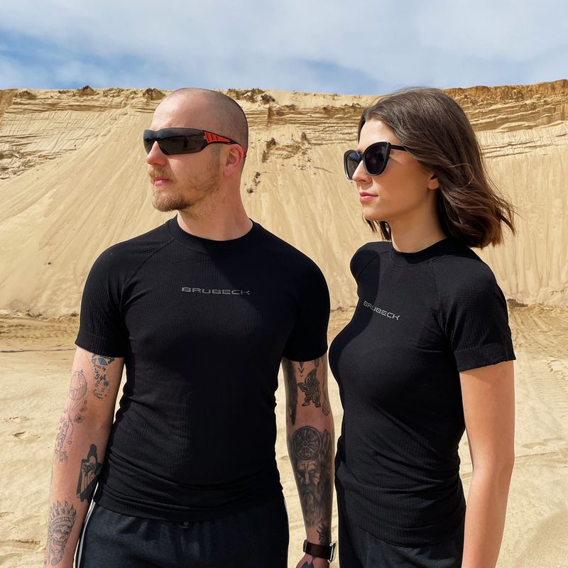 Koszulka termoaktywna męska Brubeck 3D Pro czarny 5