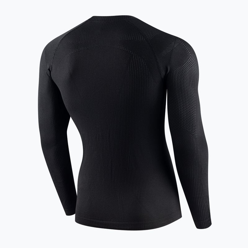 Longsleeve do biegania męski Brubeck 3D Run Pro czarny 3