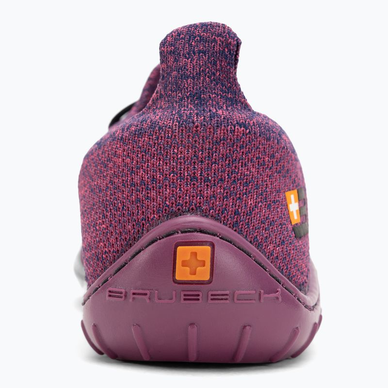 Buty barefoot damskie Brubeck Barefoot Merino śliwkowy/fuksjowy 7