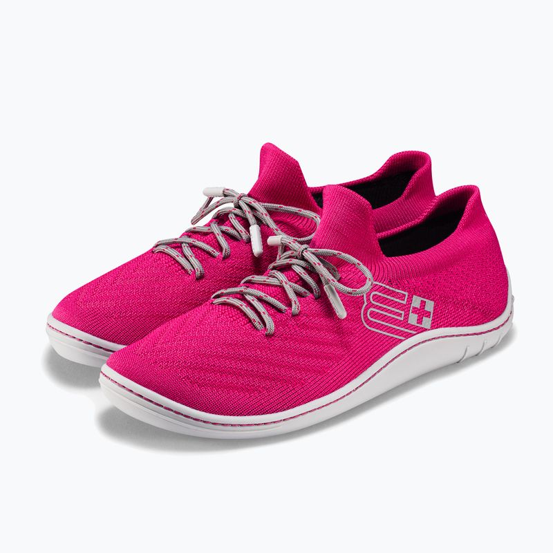 Buty barefoot damskie Brubeck SH5009M Barefoot Merino pink/gray 2