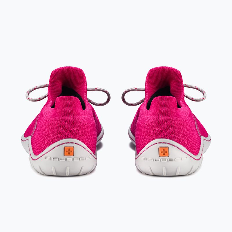 Buty barefoot damskie Brubeck SH5009M Barefoot Merino pink/gray 3
