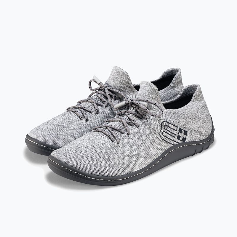Buty barefoot damskie Brubeck SH5010W Barefoot Merino jasnoszary/grafit 2