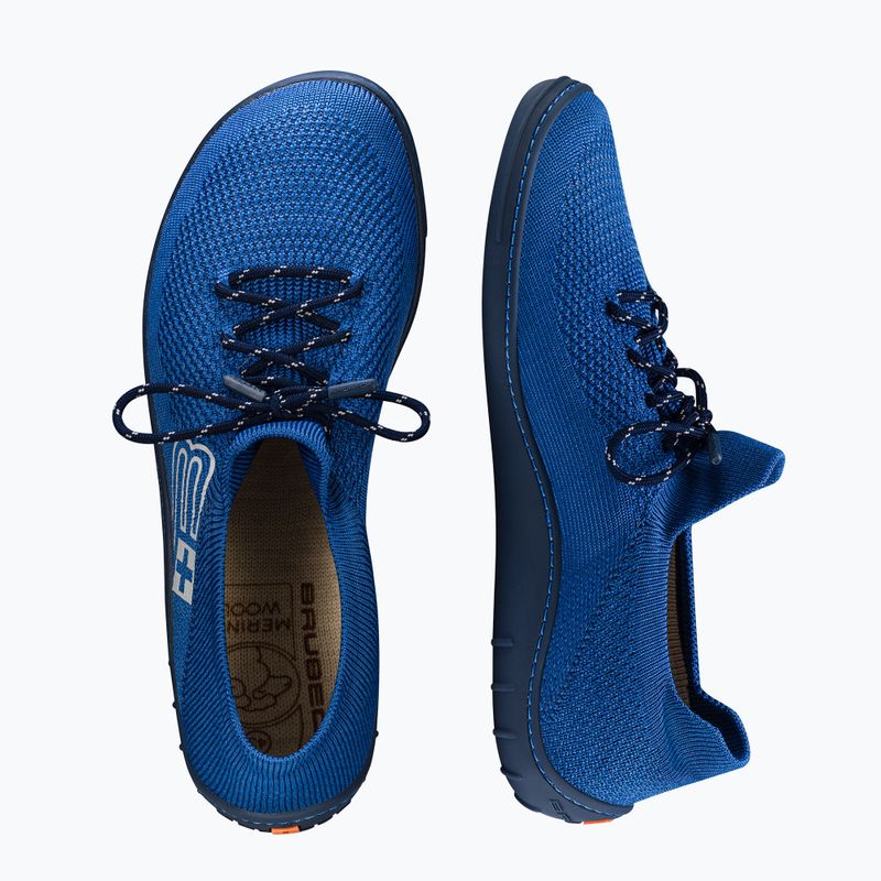 Buty barefoot męskie Brubeck SH5009M Barefoot Merino blue/navy 4