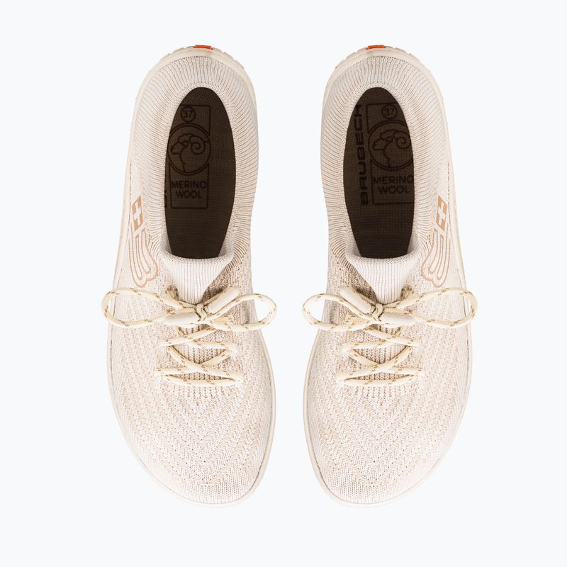 Buty barefoot damskie Brubeck SH5010W Barefoot Merino kremowy/kremowy 5