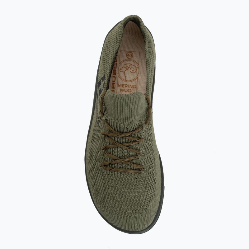 Buty barefoot męskie Brubeck SH5009M Barefoot Merino khaki/khaki 5