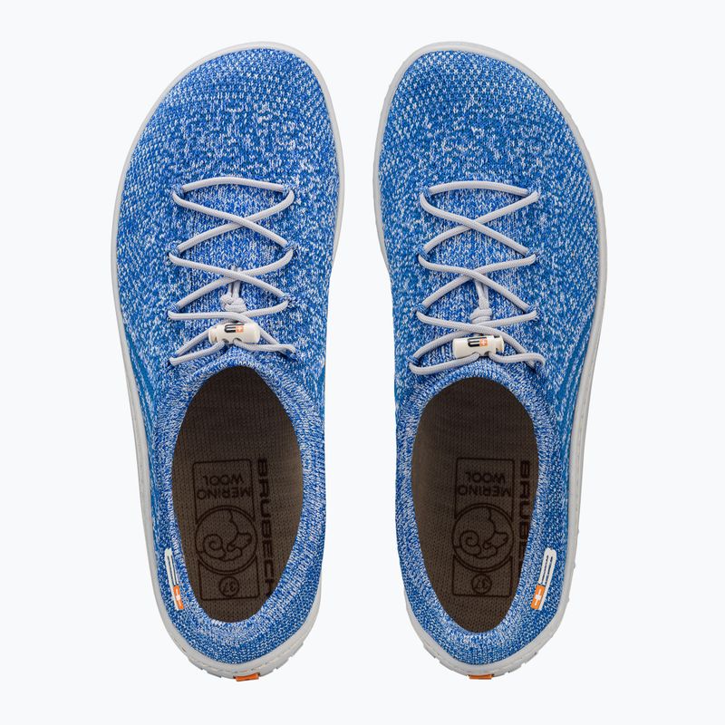 Buty barefoot damskie Brubeck Barefoot Merino jasnoniebieski/szary 12