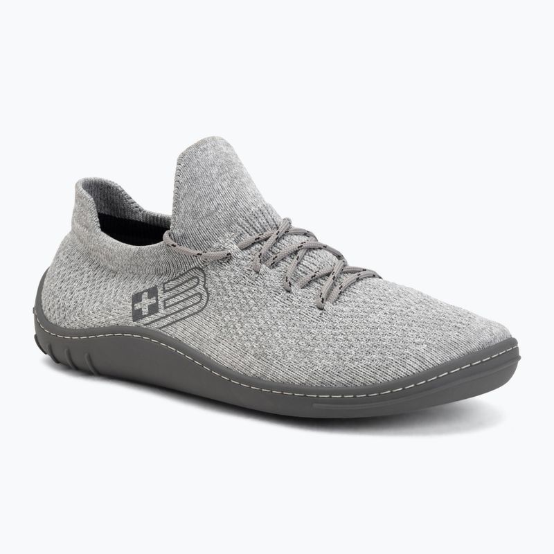 Buty barefoot męskie Brubeck SH5009M Barefoot Merino jasnoszary/grafit