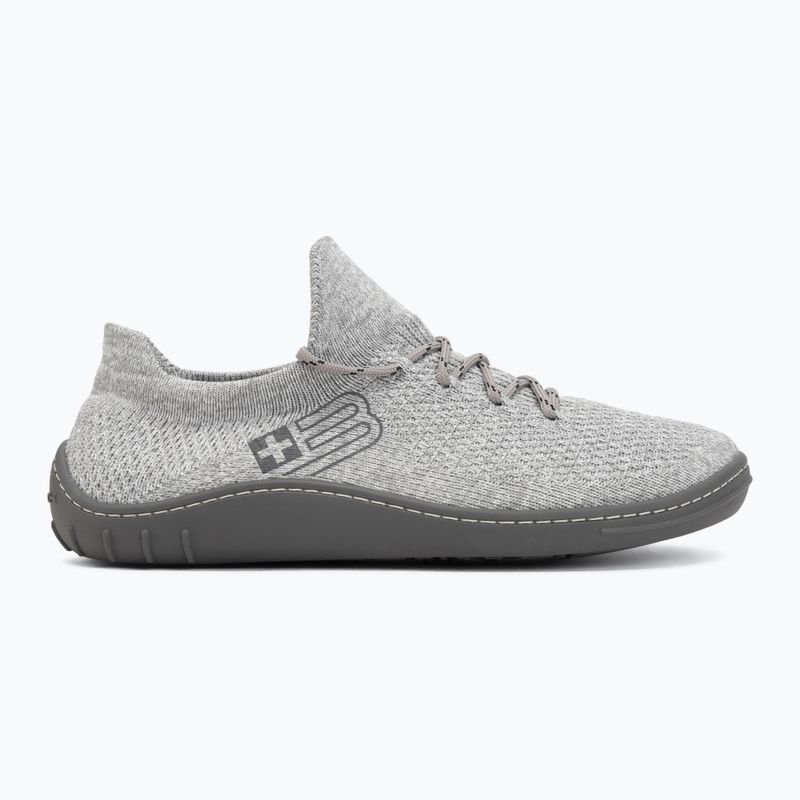 Buty barefoot męskie Brubeck SH5009M Barefoot Merino jasnoszary/grafit 2