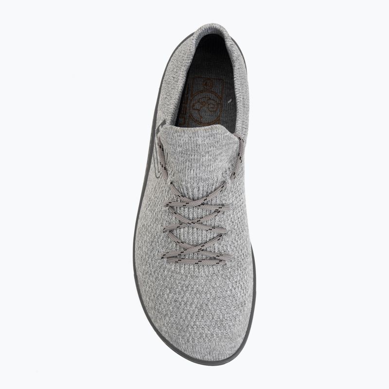 Buty barefoot męskie Brubeck SH5009M Barefoot Merino jasnoszary/grafit 5
