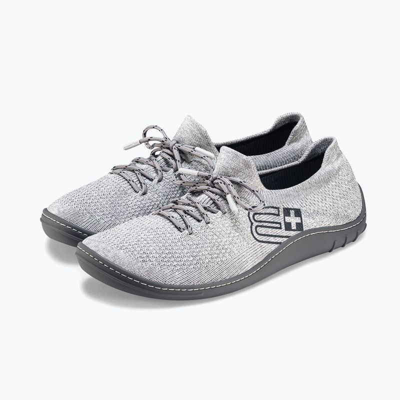Buty barefoot męskie Brubeck SH5009M Barefoot Merino jasnoszary/grafit 2