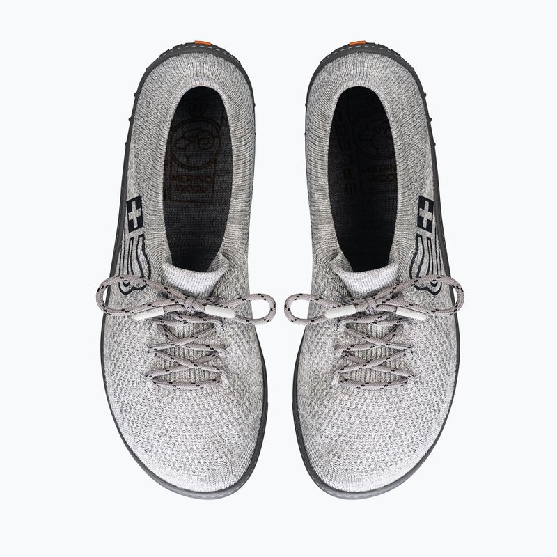 Buty barefoot męskie Brubeck SH5009M Barefoot Merino jasnoszary/grafit 5