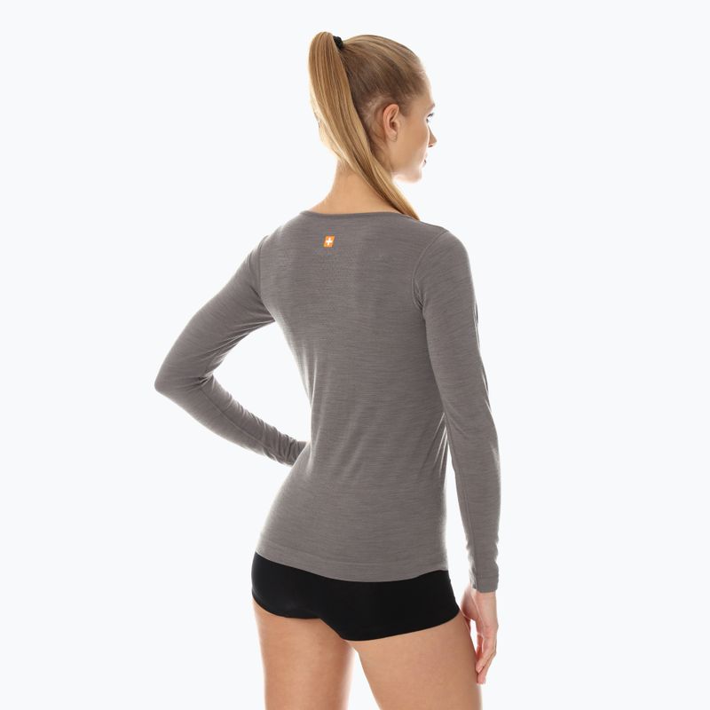 Bluza termoaktywna damska Brubeck Outdoor Merino Wool Pro zielony/góry 13 2