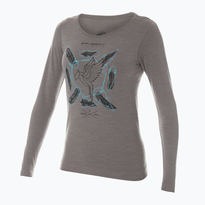 Bluza termoaktywna damska Brubeck Outdoor Merino Wool Pro zielony/góry 13 3