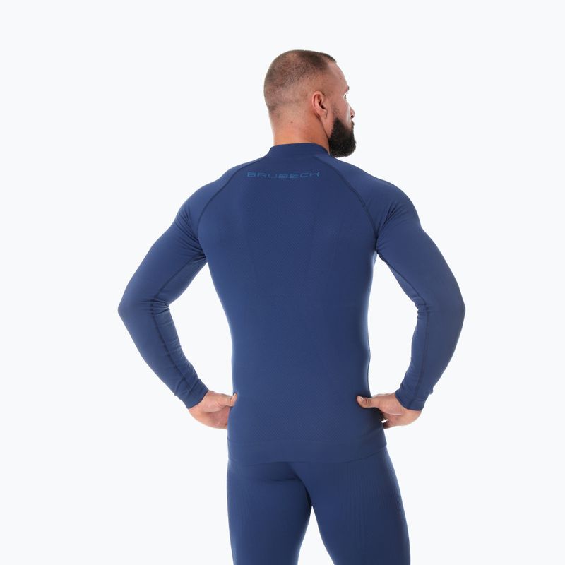 Bluza termoaktywna męska Brubeck Extreme Thermo ciemnoniebieski 2