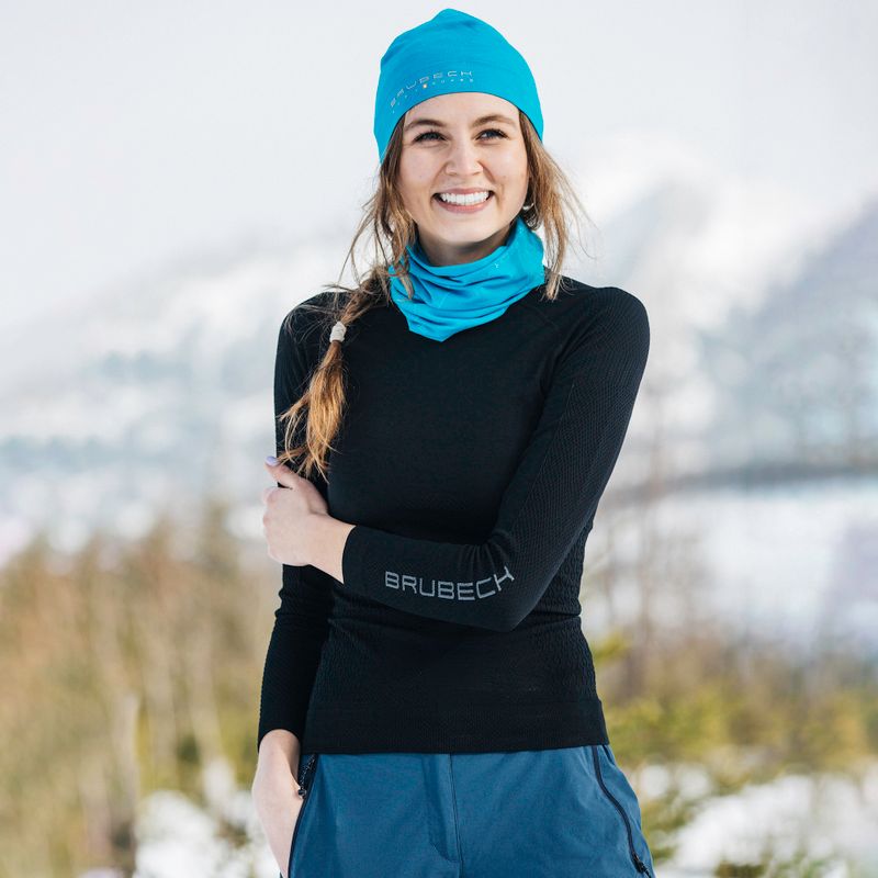 Bluza termoaktywna damska Brubeck Extreme Thermo czarny 4