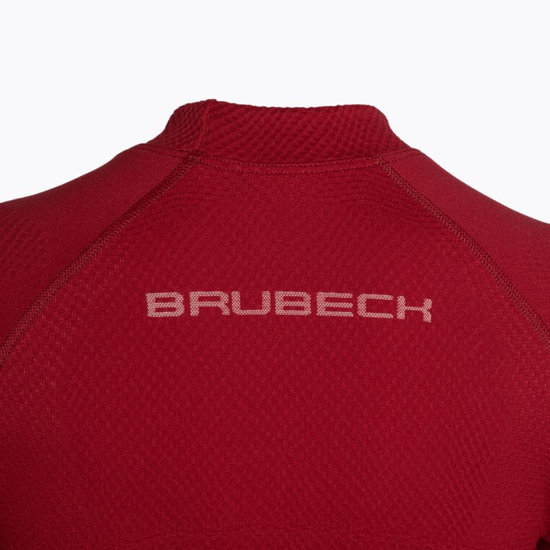 Bluza termoaktywna damska Brubeck Extreme Thermo bordowy 6