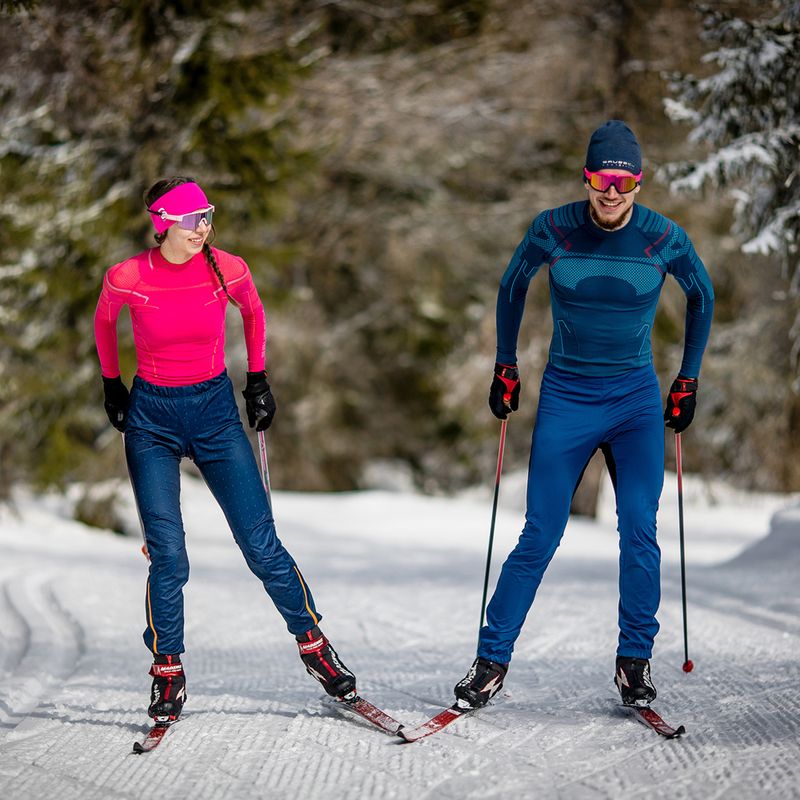 Bluza termoaktywna męska Brubeck Thermo jeansowy 4